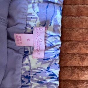 Lilly Pulitzer Purple and Blue Skort